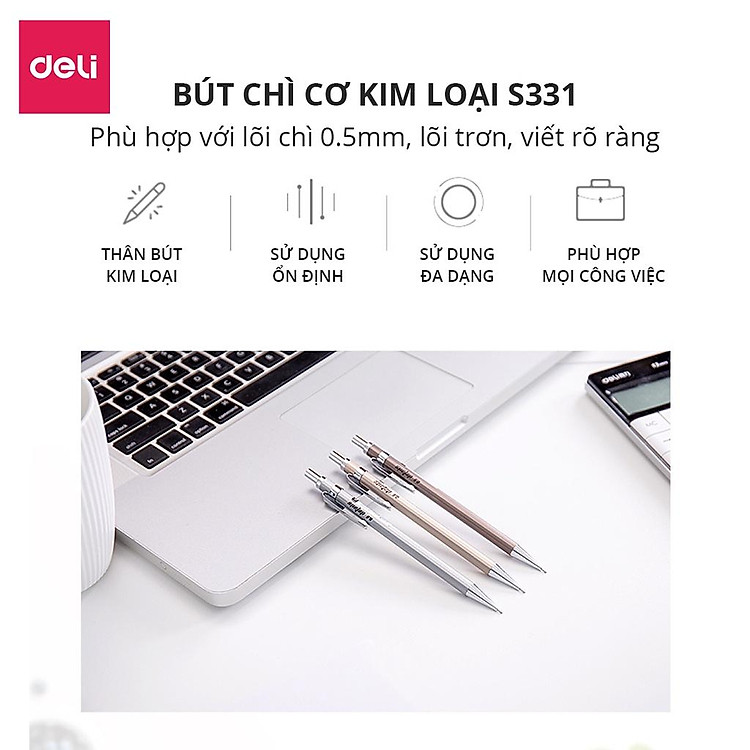 Bút Chì Kim Bấm 0.5mm (1 hộp) - Ảnh 4