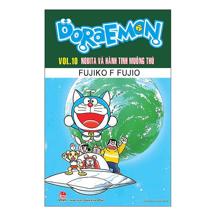 Doraemon Truyện Dài - Tập 10 - Nobita Và Hành Tinh Muông Thú (Tái Bản 2019)