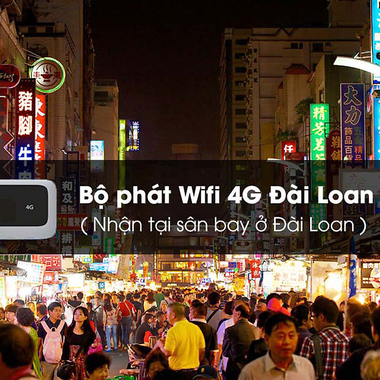 Thuê Bộ Phát Wifi 4G Đài Loan 2 Ngày