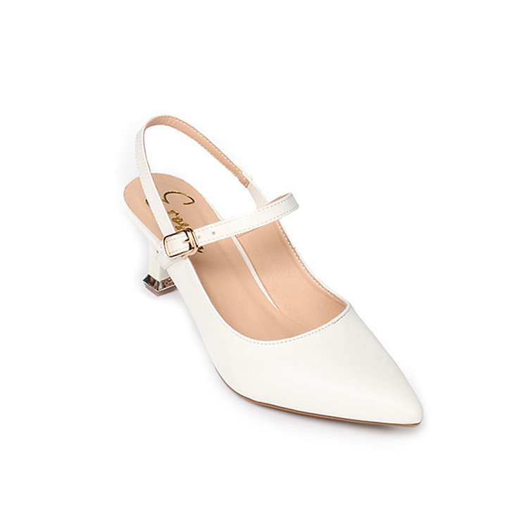 Giày Cao Gót Thời Trang Nữ Erosska EH018 (Màu trắng)