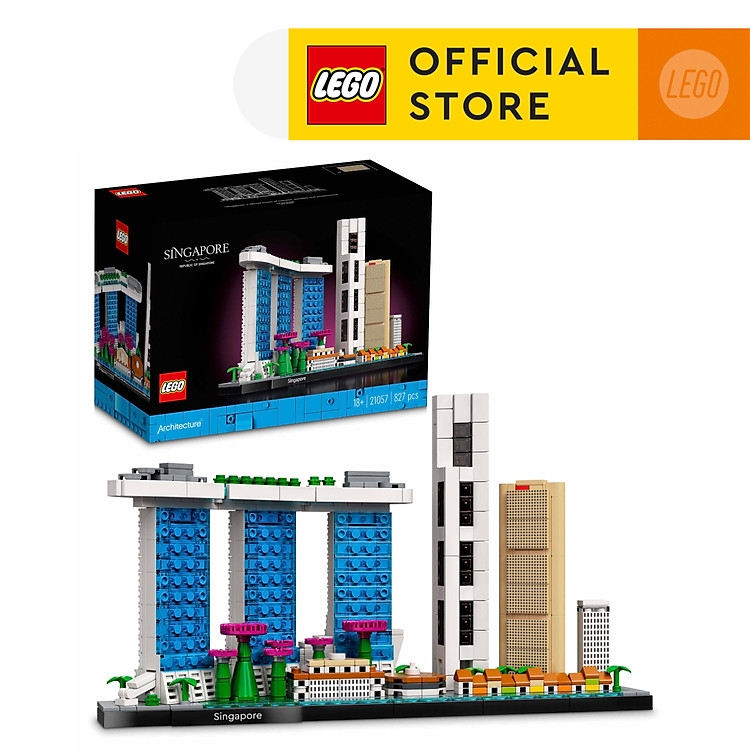 Tìm mua tại Avakids: LEGO Architecture 21057 - Thành Phố Singapore - Ngập tràn khuyến mãi
