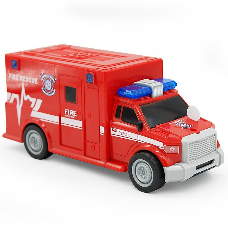 Mua Xe Cứu Hoả Duka DK81039 tại Minh Long Chính hãng Ưu đãi - Hình ảnh 2