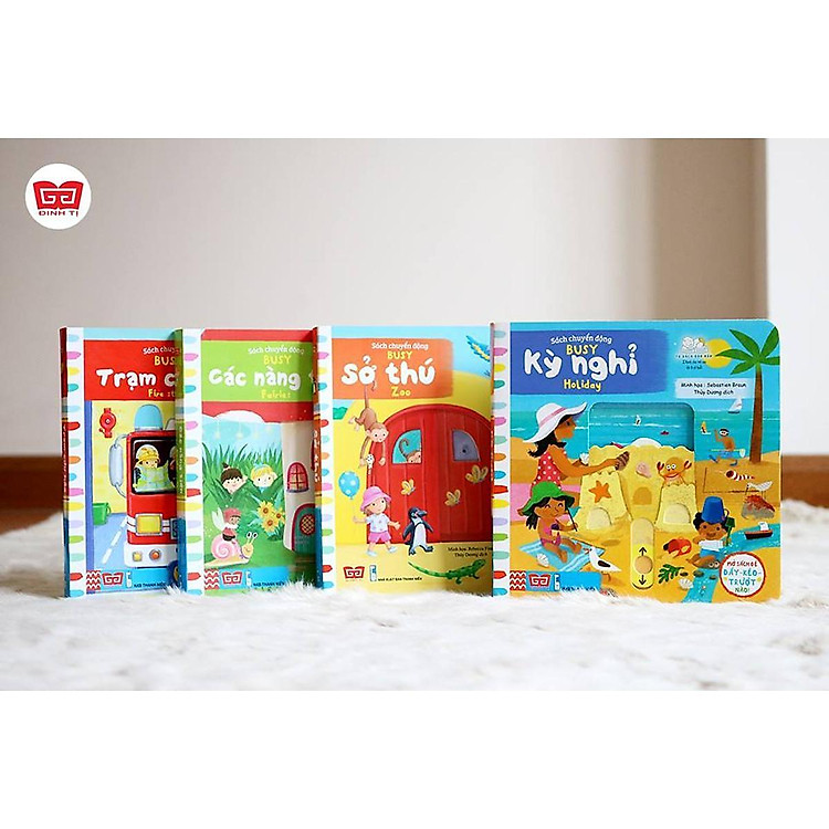 Sách Tương Tác – Sách Chuyển Động – Busy – Cho Bé 0 – 6 Tuổi
