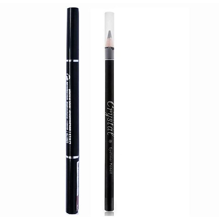 Combo 1 chì kẻ mắt màu đen tự nhiên Beauskin Hàn quốc + 1 chì kẻ lông mày Beauskin Hàn quốc (NHIỀU MÀU)