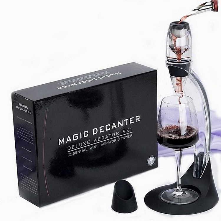 Bình Lọc Rượu Vang Magic Decanter Deluxe Aerator Complete Set