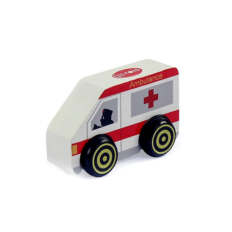 Xe cứu thương gỗ Winwintoys 64282 Chính hãng Giá rẻ - Hình ảnh 3
