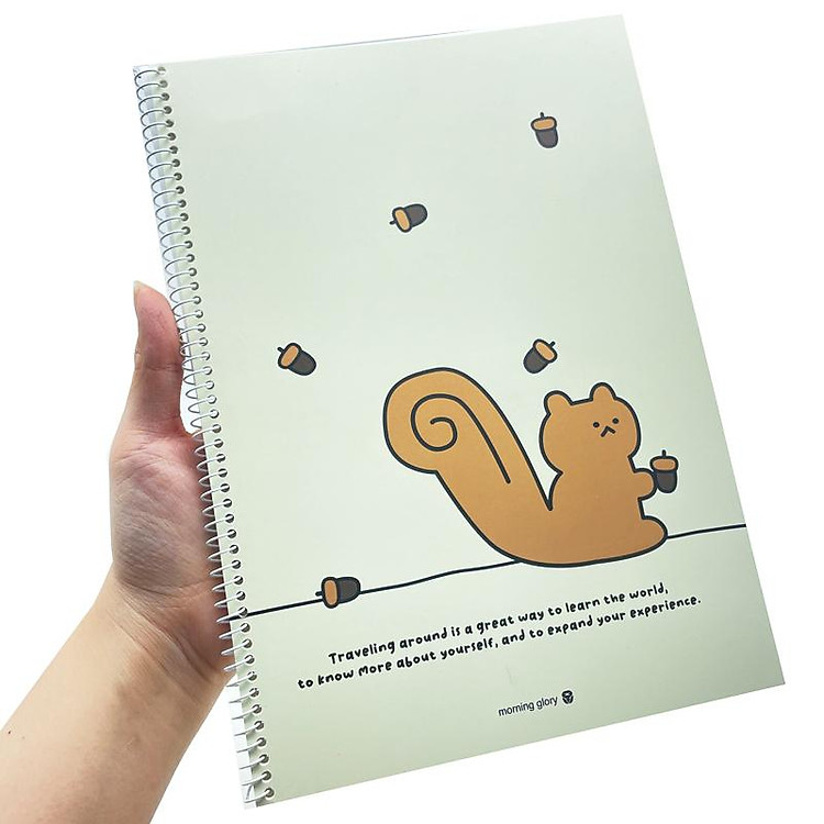 Sổ Lò Xo Jorong I Ddeok Kẻ Ngang - Morning Glory - Ảnh 5