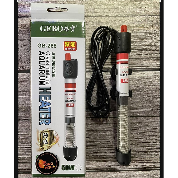 Sưởi cho bể cá Gebo 25, 50W
