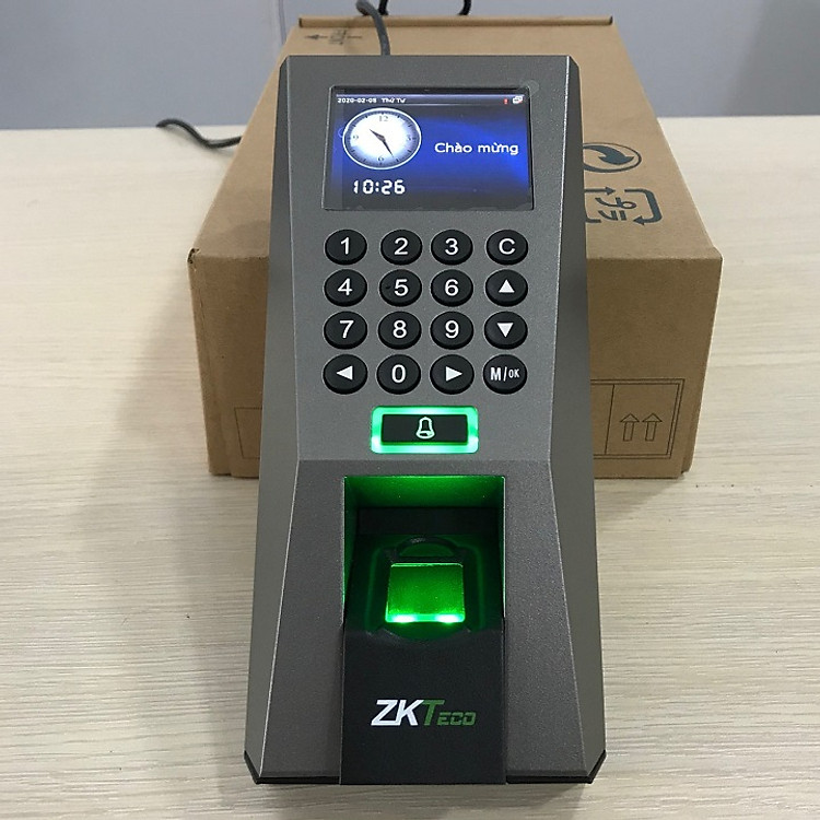 MÁY CHẤM CÔNG KIỂM SOÁT CỬA VÂN TAY Zkteco F18 - HÀNG NHẬP KHẨU