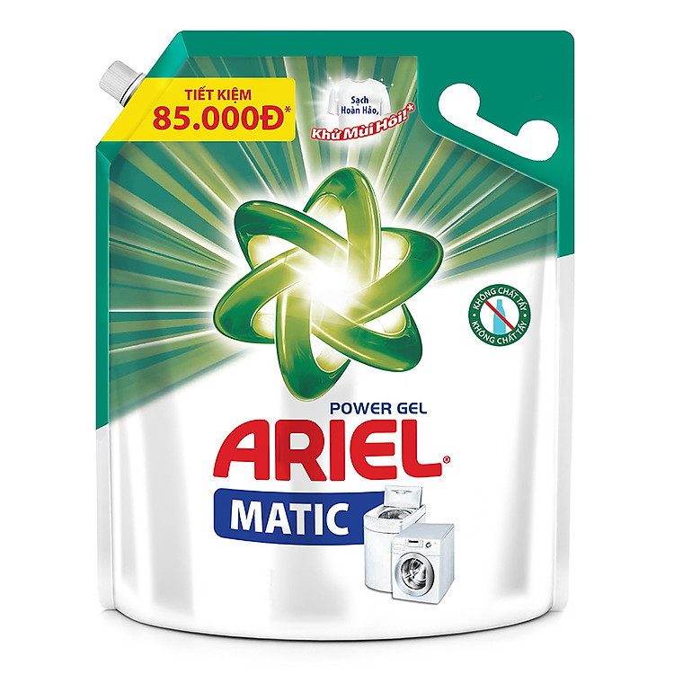 Nước Giặt Ariel Đậm Đặc Dạng Túi 3.6kg