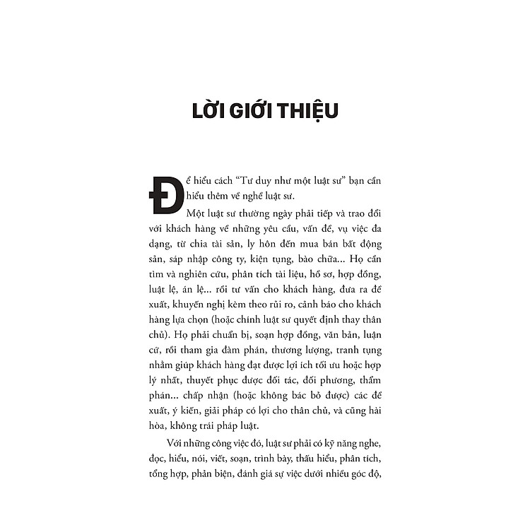 Tư Duy Phản Biện Như Một Luật Sư - Thinking Like A Lawyer - Ảnh 7