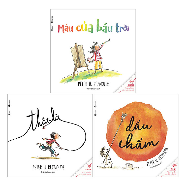 Sách Bộ Ehon Kích Thích Nguồn Cảm Hứng, Sáng Tạo Của Trẻ (Trọn Bộ 3 Cuốn)