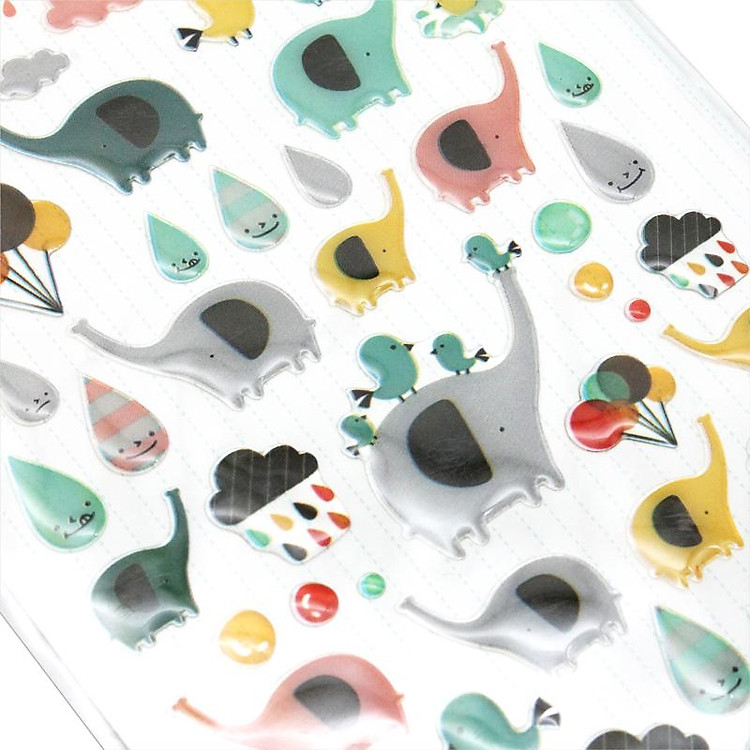 Sticker Hình Con Voi APLI 15047 - Ảnh 5