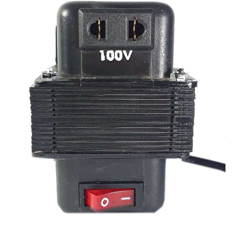 Biến thế đổi điện 220V - 100V công suất 100W, lõi đồng