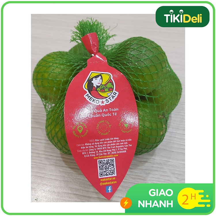 Chanh không hạt túi lưới Mekostar (500g)