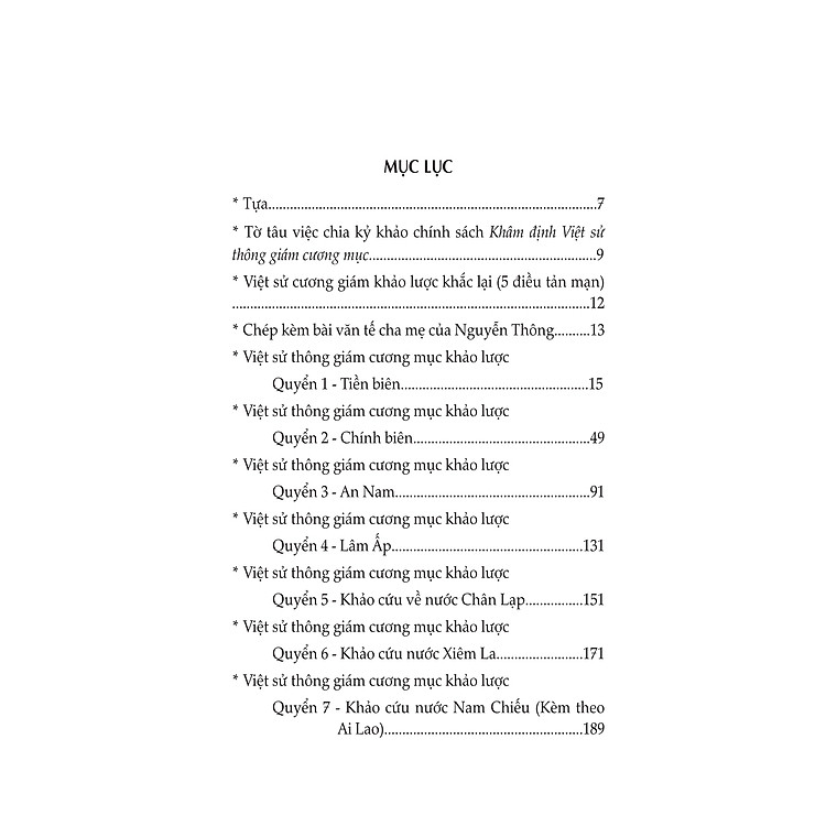 Việt Sử Thông Giám Cương Mục Khảo Lược - Ảnh 4