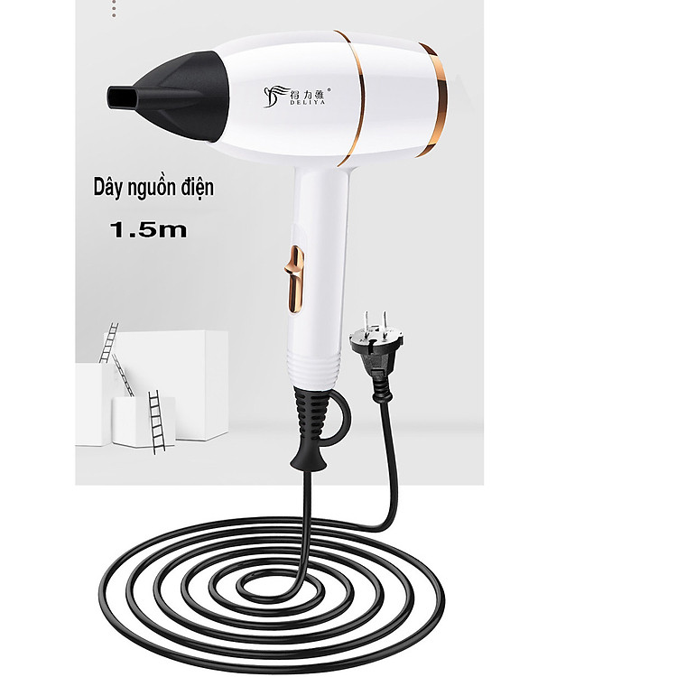 Máy sấy tóc công suất lớn ba chế độ gió chăm sóc tóc chuẩn Salon