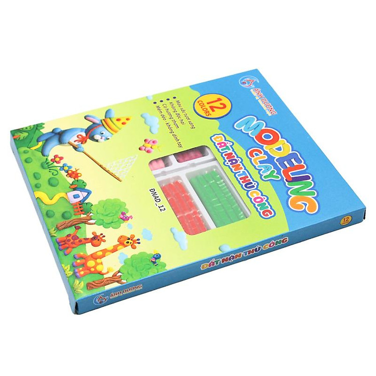 Đồ Chơi Đất Nặn 12 Màu 180g Chính hãng Ưu đãi - Hình ảnh 5