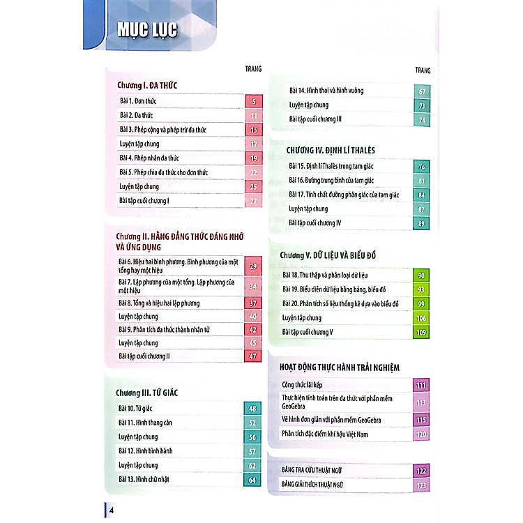 Toán 8 - Tập 1 (Kết Nối Tri Thức) (2023) - Ảnh 4