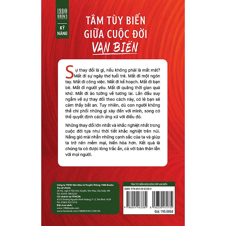 Tâm Tùy Biến Giữa Cuộc Đời Vạn Biến - Ảnh 2