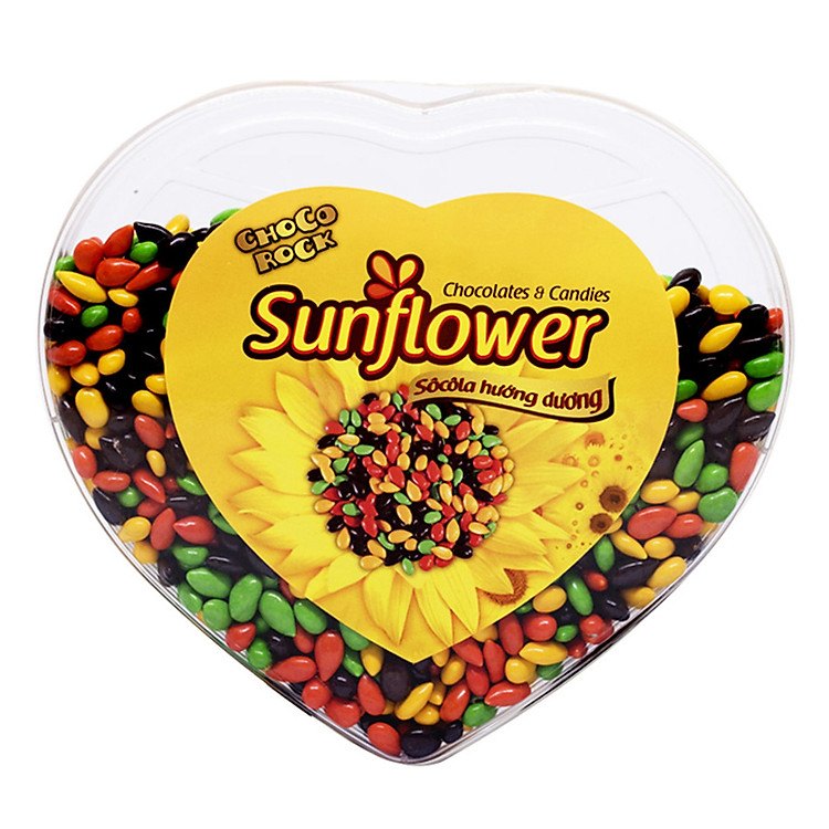 Kẹo Sôcôla Nhân Hạt Hướng Dương Choco Rock 280gr