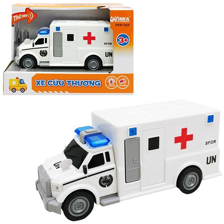 Mua Xe Cứu Thương Mô Hình Winka DK81265 Chính hãng Tiết kiệm - Hình ảnh 2