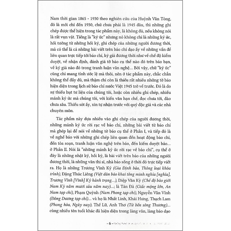 Đằng Sau Mặt Báo – Hồi Ký Chân Dung Báo Chí Việt Nam Buổi Ban Đầu Đến 1945 - Ảnh 3
