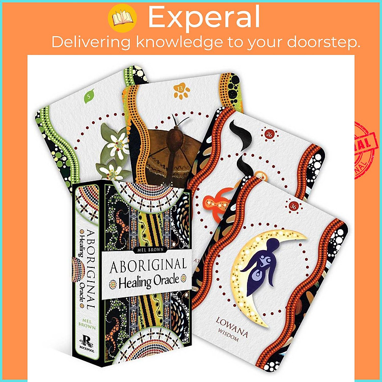 Sách - Aboriginal Healing Oracle by Mel Brown (UK edition, paperback)