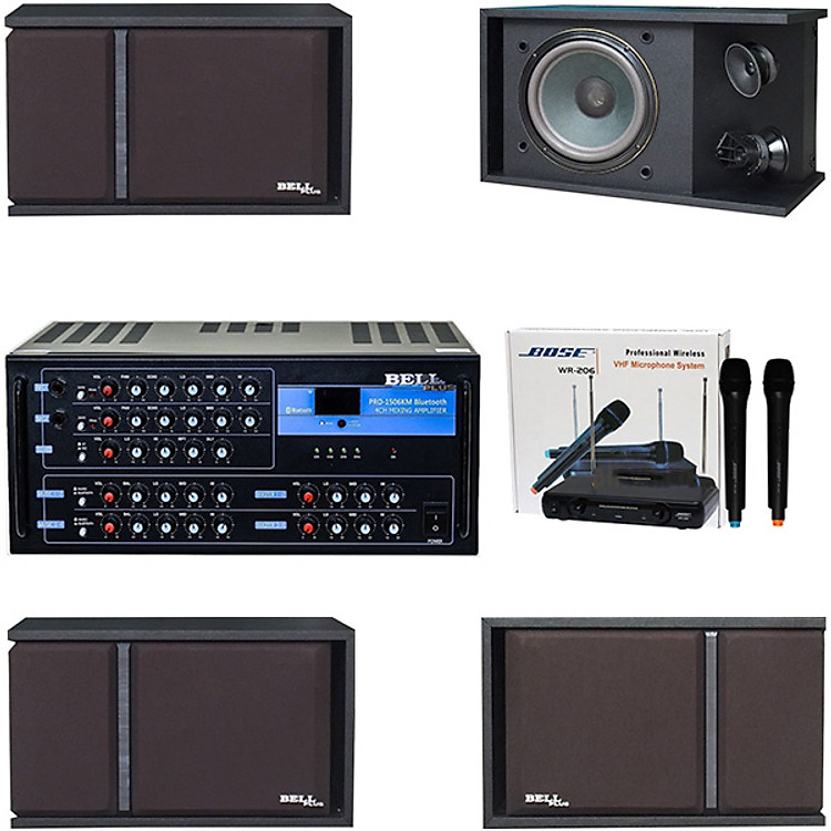 Dàn karaoke và nghe nhạc PA - 301 III Tích Hợp Bluetooth (Chính Hãng)