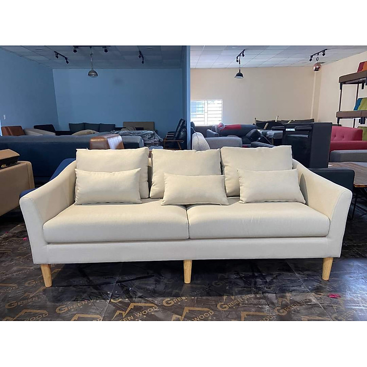 Sofa băng Tundo 1m8 tặng kèm gối