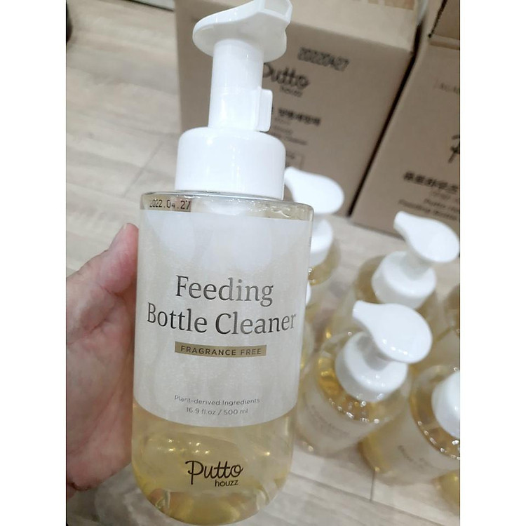 Mua Nước rửa bình sữa PUTTO HOUZZ 500ml Chính hãng Giá rẻ - Hình ảnh 4