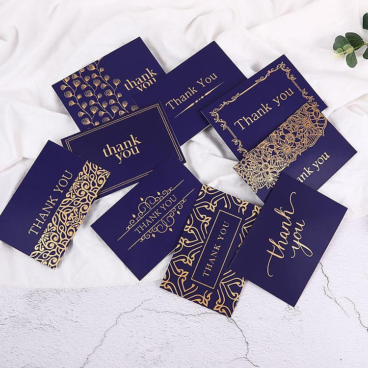 Bộ Thiệp Thông Điệp Cảm Ơn THANK YOU (9 chiếc)