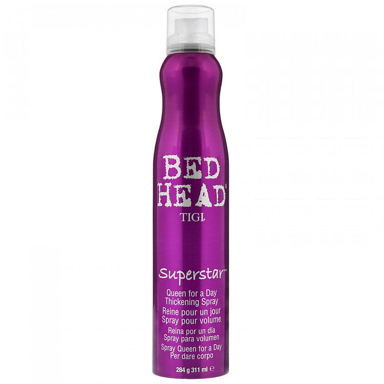 Xịt tạo phồng và làm dày tóc Tigi Bed Head Super Star Queen For A Day Thickening Spray