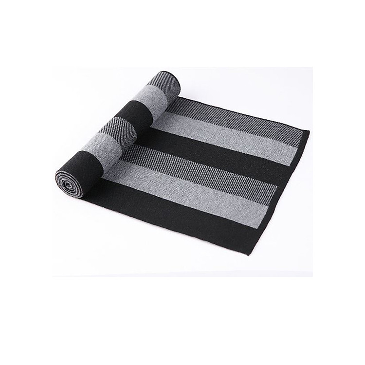 Khăn len đan lông cừu ( nguyên hộp làm quà tặng ) phong cách quý ông