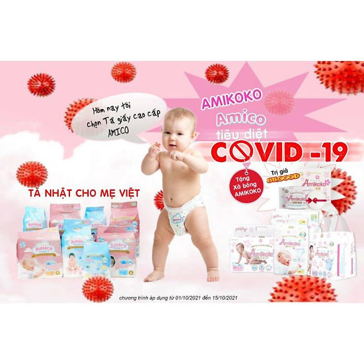 Mua Bỉm Amico nội địa Nhật – Combo 10 miếng Chính hãng Giá tốt