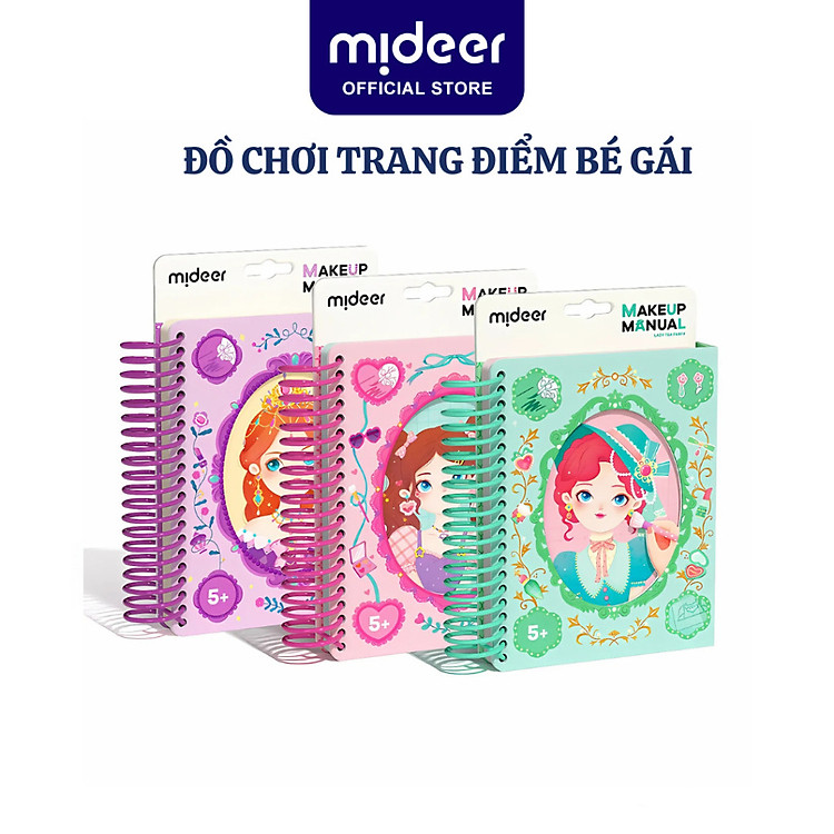 Mua tại Lazada: Mua Mideer Sách trang điểm cho trẻ 3-7 tuổi Chính hãng Giá tốt