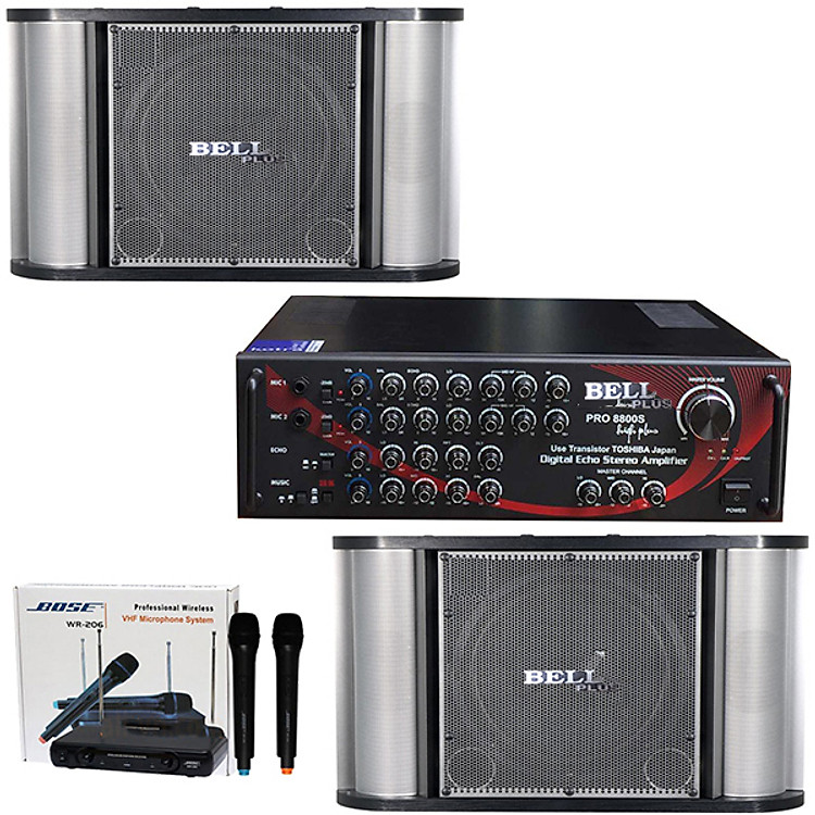 Dàn âm thanh karaoke RM10 - BellPlus (Hàng chính hãng)