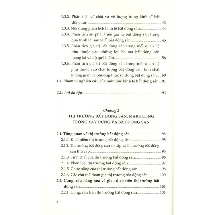 Giáo trình Kinh tế bất động sản - Ảnh 2