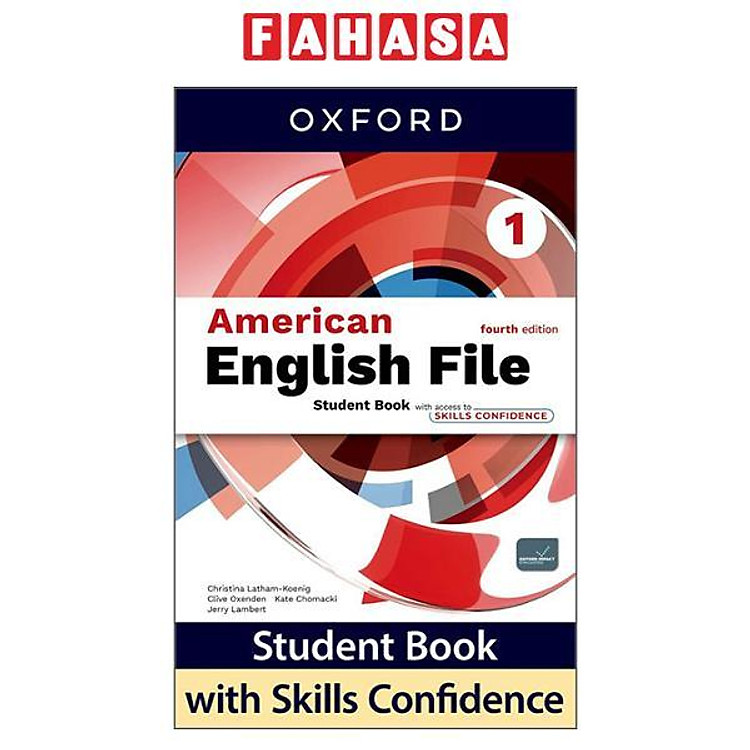 Sách ngoại văn: American English File 4th Edition 1. Student's Book With Access To Skills Confidence