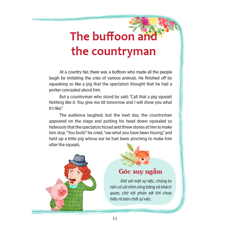 100 Truyện Ngụ Ngôn Song Ngữ Anh - Việt Hay Nhất - Ảnh 5