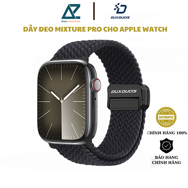 Dây đeo Vải Dệt Dux Ducis Mixture Pro Series Dành Cho Apple Watch Ultra/ Apple Watch All Series_ Hàng chính hãng