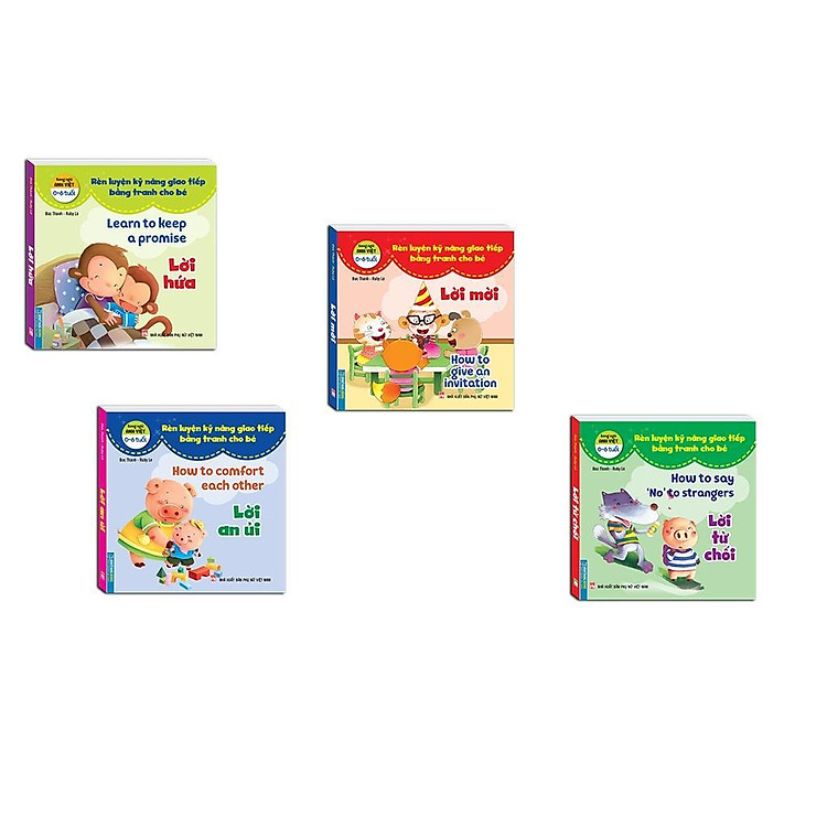 Rèn Luyện Kỹ Năng Giao Tiếp Bằng Tranh Cho Bé