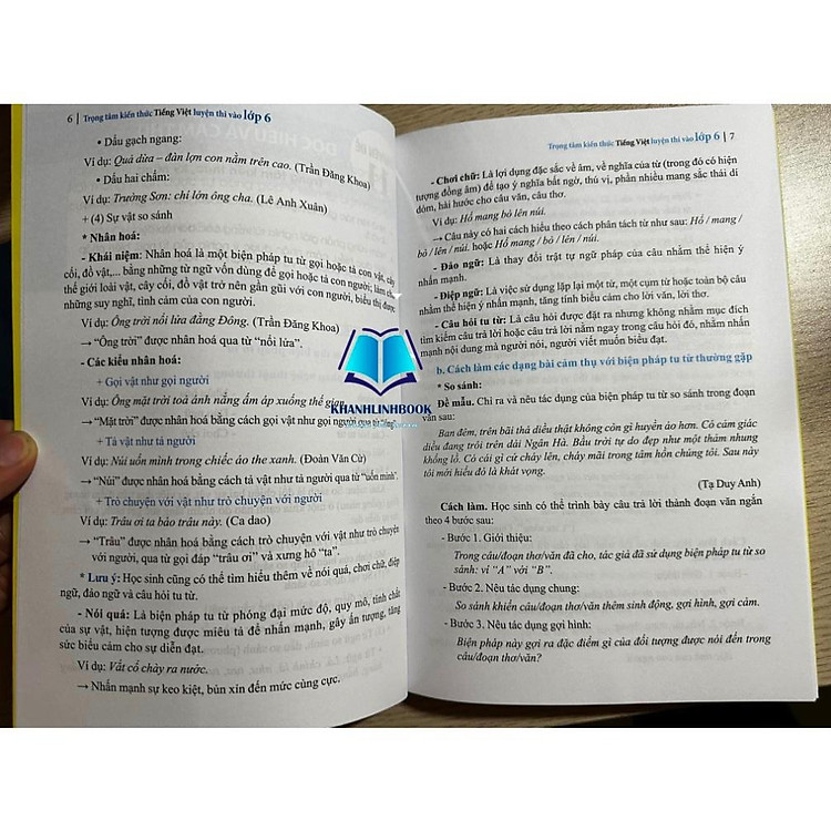 Combo Trọng Tâm Kiến Thức Tiếng Việt (Luyện Thi Vào Lớp 6) - Ảnh 4