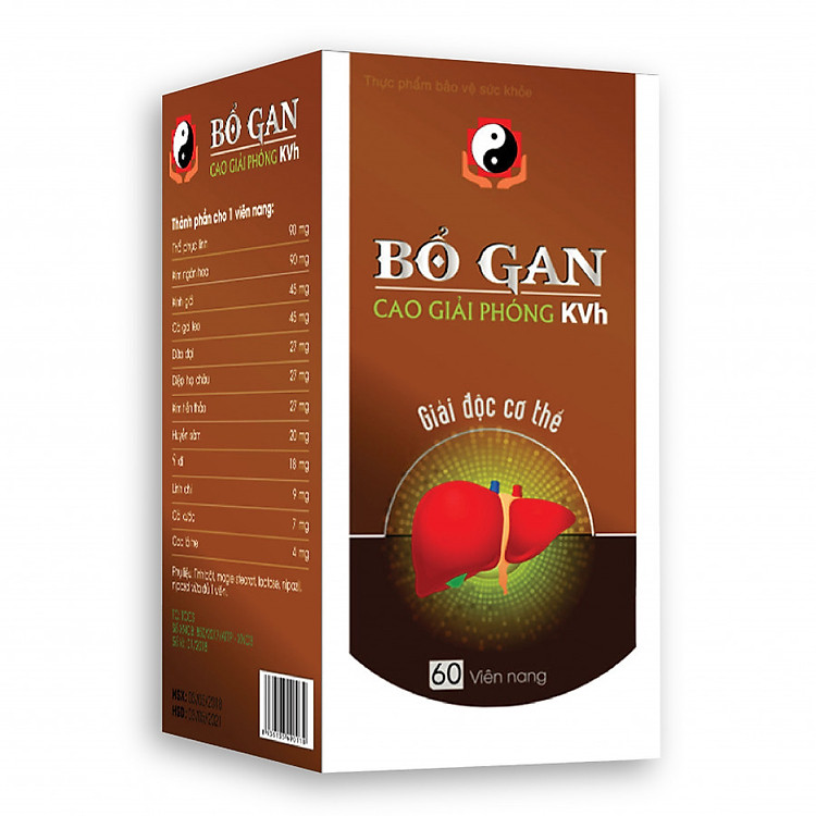Thực phẩm chức năng Bổ Gan Cao Giải Phóng KVh