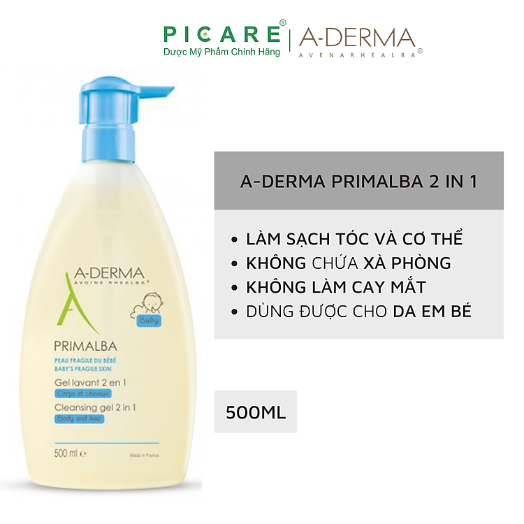 Chọn mua tại Shopee: Gel Làm Sạch Tóc Và Toàn Thân A-Derma mua giá tốt nhất tại Shop Mall