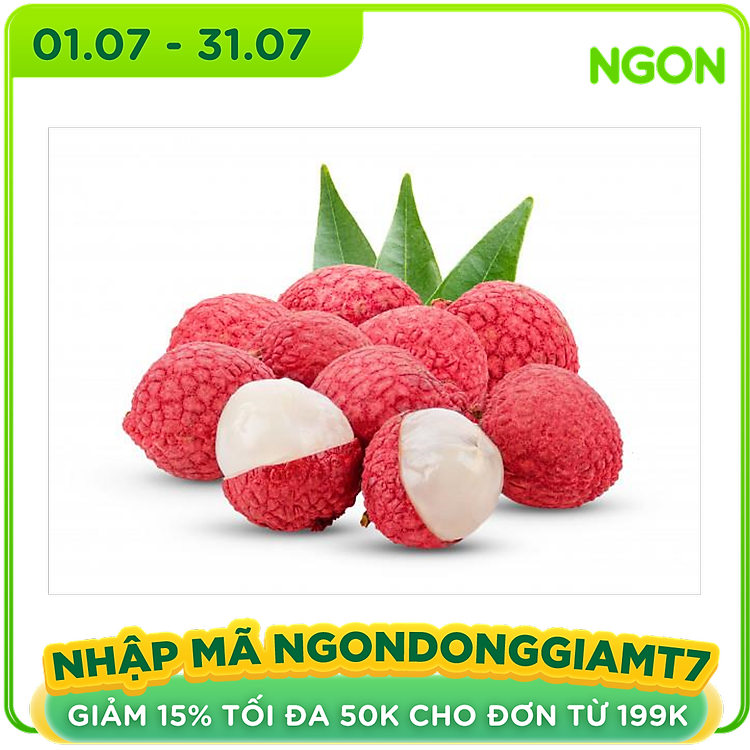 [Chỉ Giao HCM] Vải thiều - 500g