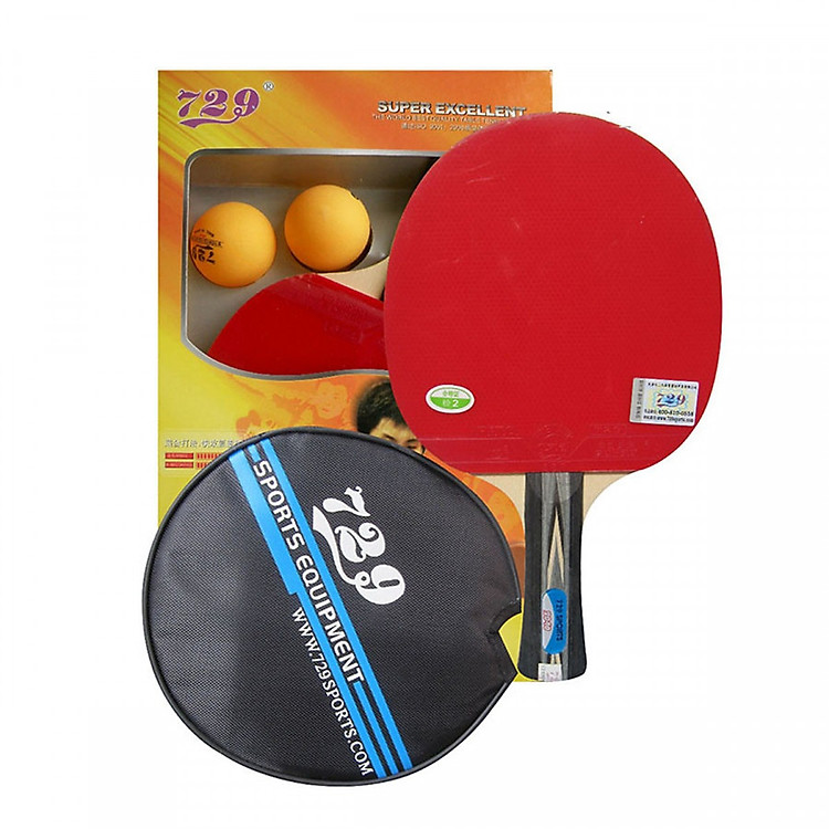 Vợt đánh bóng bàn 729-2040 tặng kèm bao vợt và hai quả bóng