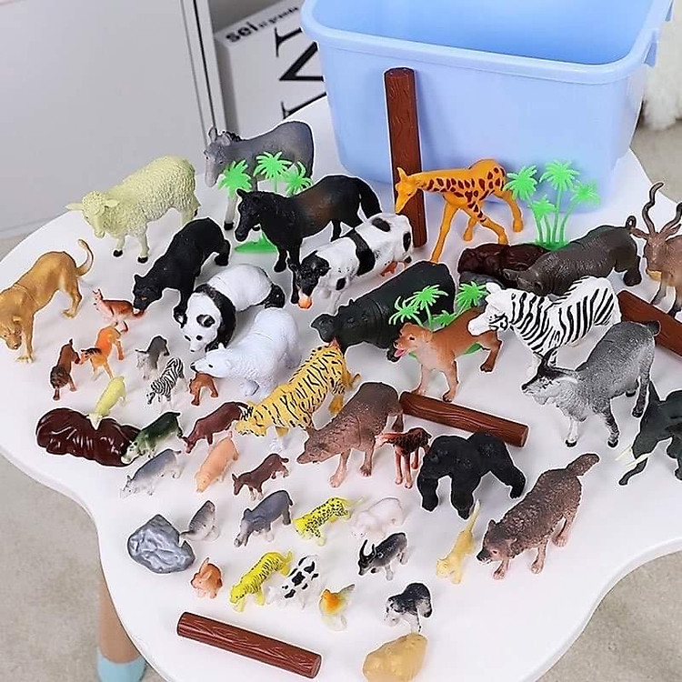 Bộ Thế Giới Động Vật 58 Chi Tiết Chính hãng Ưu đãi - Hình ảnh 2