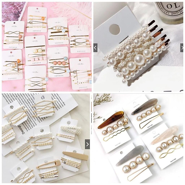 Set kẹp tóc phong cách siêu xinh - 1 cái - Giao mẫu ngẫu nhiên