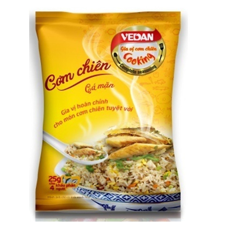 Gia vị cơm chiên cá mặn Vedan 25g